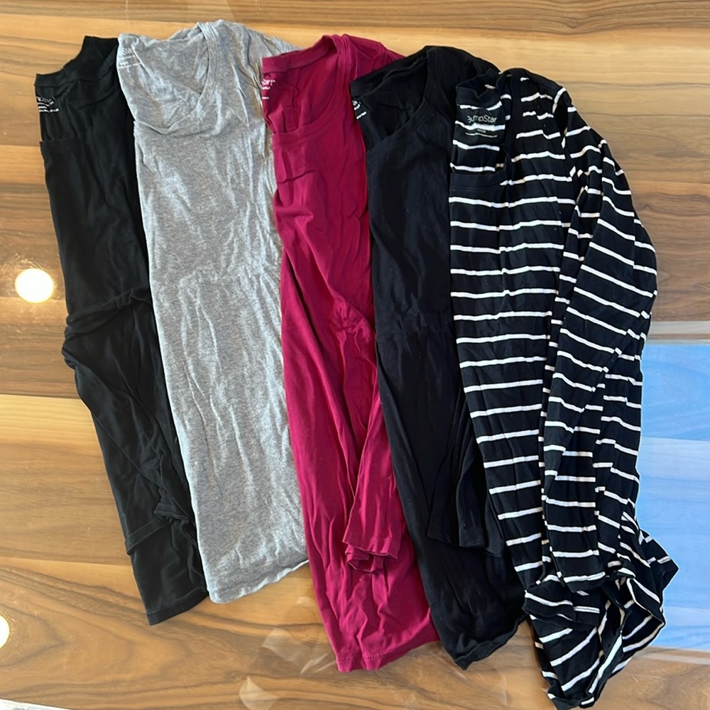 Maternity LS & SS BumpStart tshirt lot
